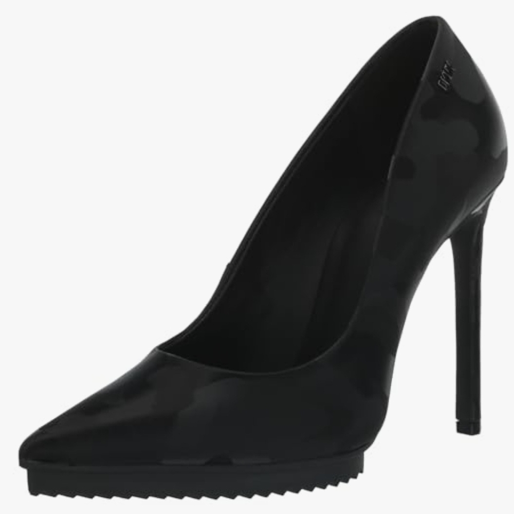DKNY Black Camouflage Heels